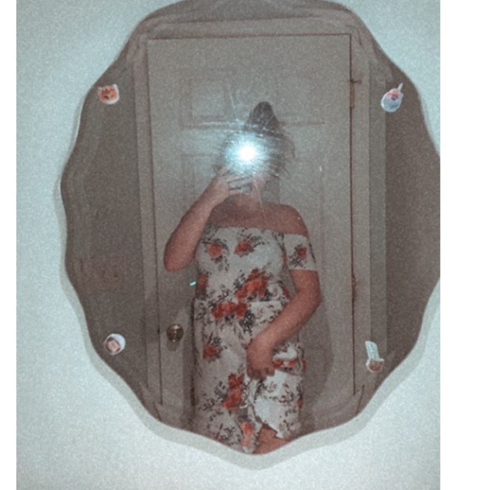 White flower sundress